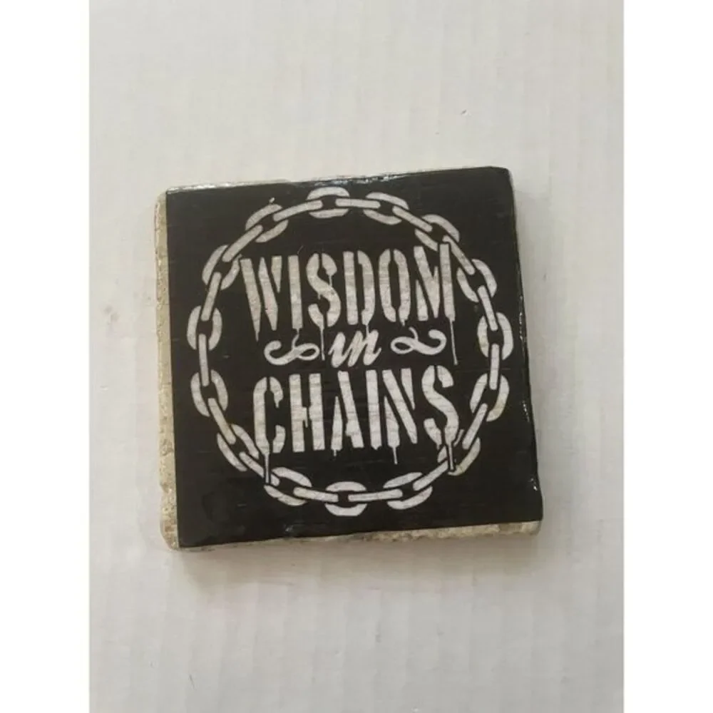 Wisdom In Chains Custom Made Drink Coaster PAHC Fury‎ Of Five Madball Terror